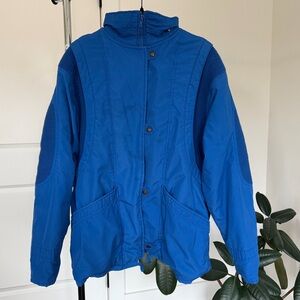 Vintage Blue Ski Style Jacket